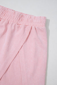 Mineral Wash Cotton Sleeveless Top and Skort Set
