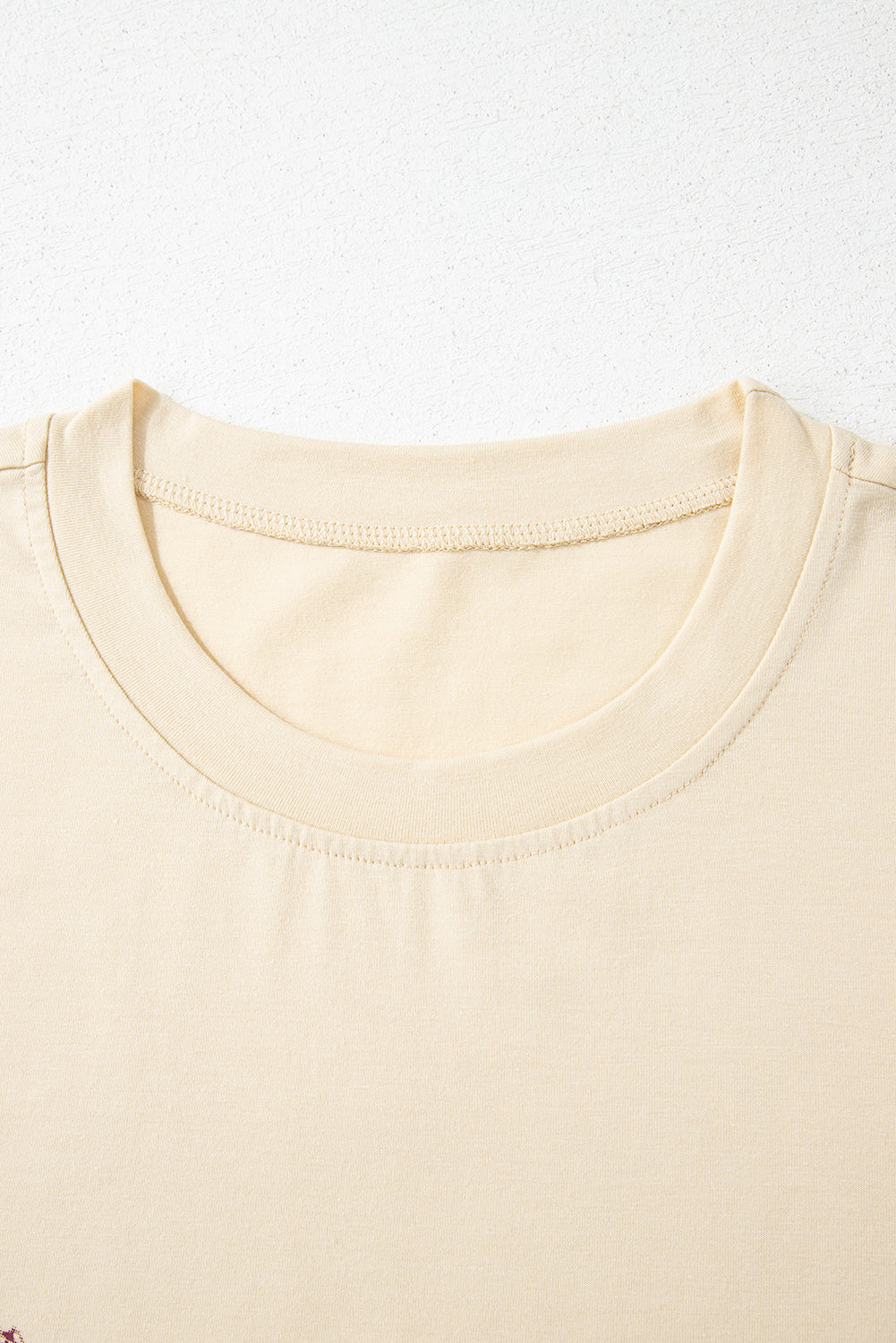 Plus Size Tan Western Burro Cactus Crew Neck Graphic Tee