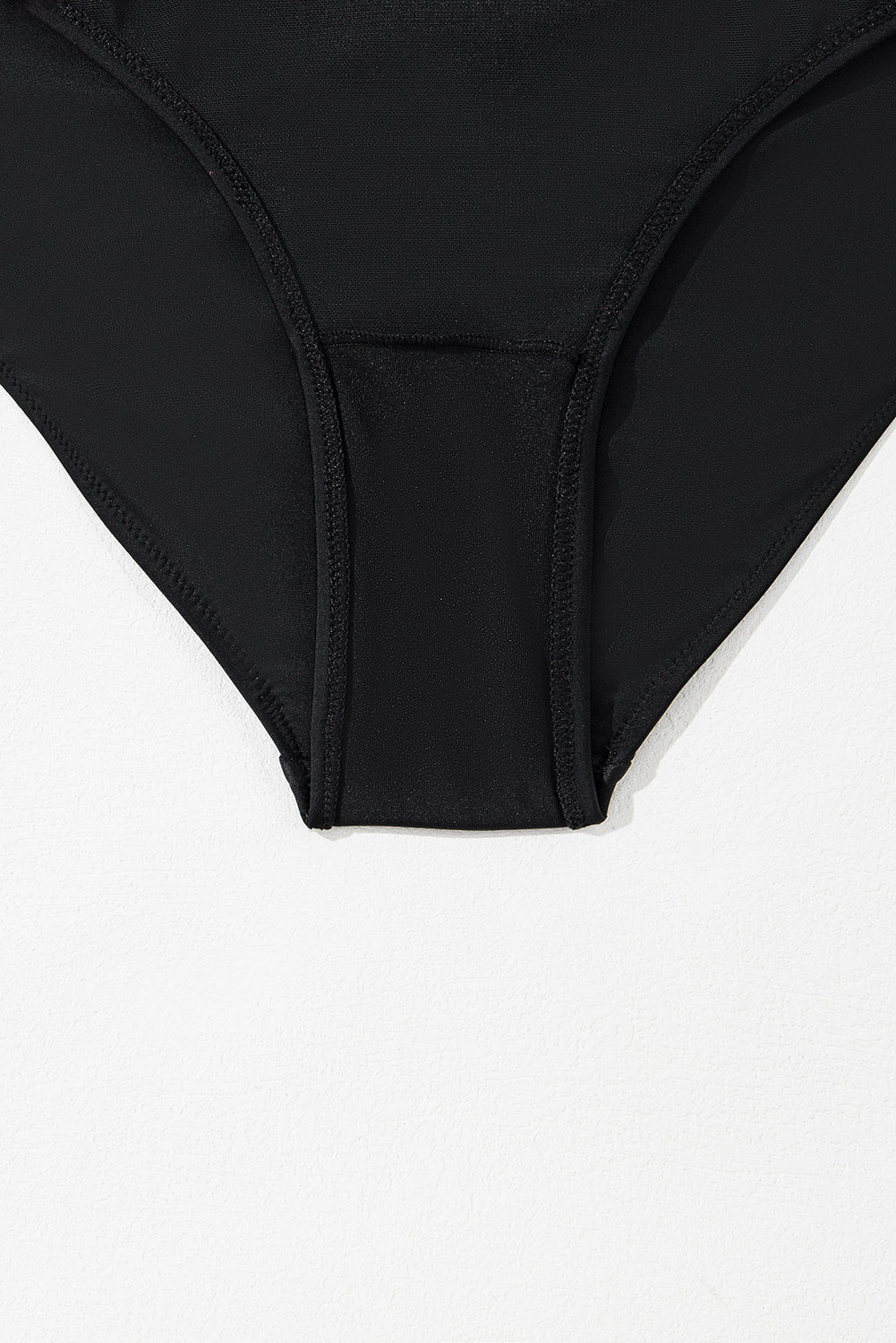 Pink and Black Crossover Cutout One Piece Padded Swimsuit