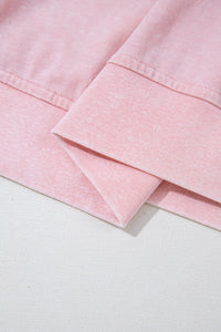 Mineral Wash Cotton Sleeveless Top and Skort Set