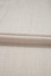 Beige Smocked Waist Wide Leg Plus Size Pants