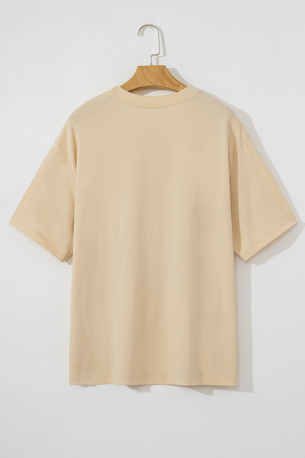 Plus Size Tan Western Burro Cactus Crew Neck Graphic Tee