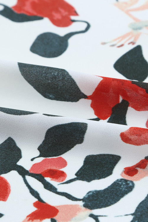 Sienna Floral Button Up Short Sleeve Blouse