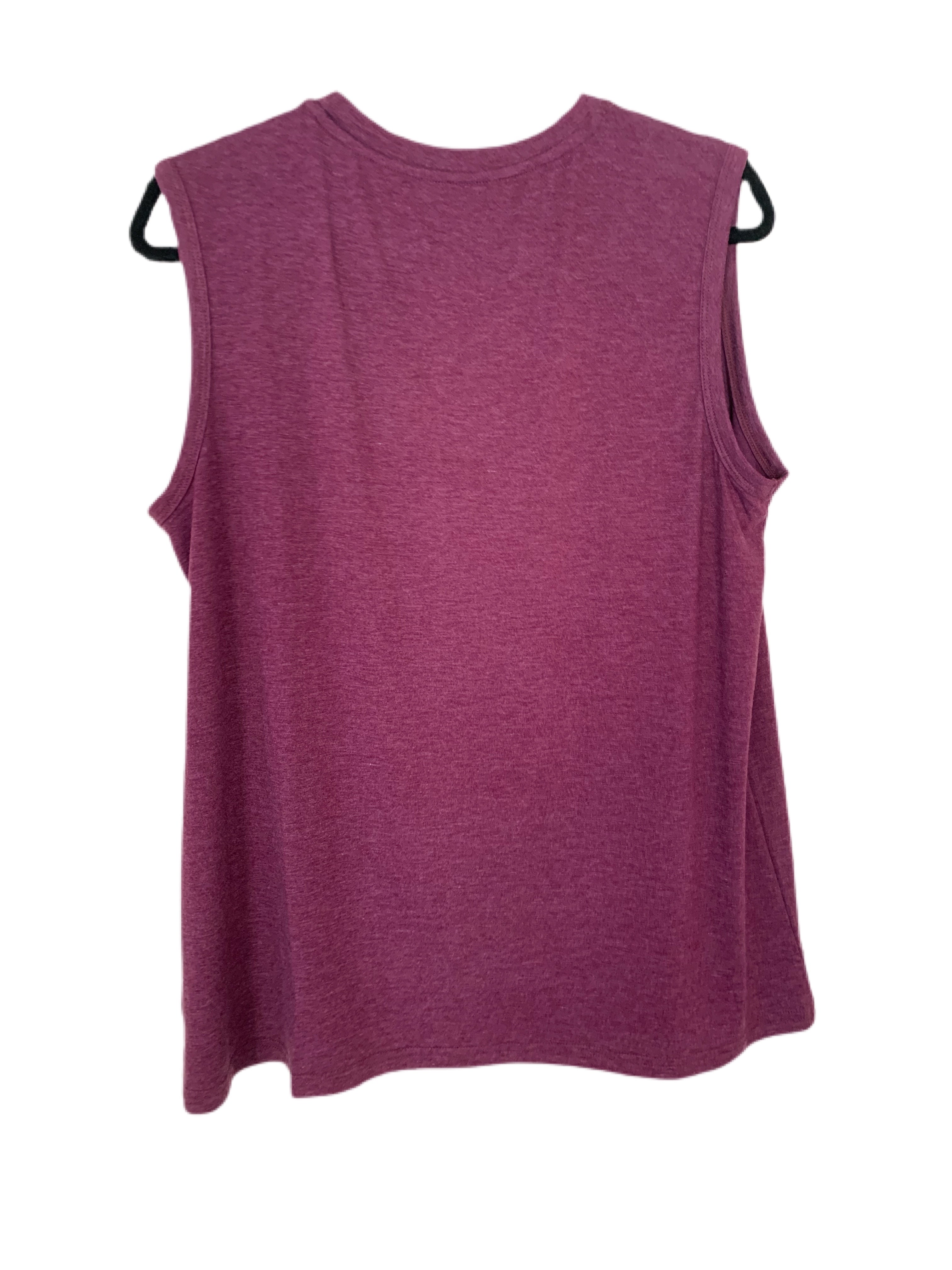 This classic purple sleeveless tee is soft and comfortable, light and breathable, perfect for hot summer days. Day Drinkers print is vinyl letters in multiple colors. Grab all your friends and have a good time with this trendy top.