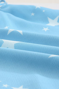 Stars In The Blue Sky Spaghetti Strap Tank Top
