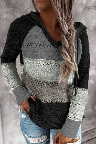 •Black Charcoal Hooded Sweater   •So soft and stylish   •Nice knitted fabric Beautiful and very trendy sweater hoodie!