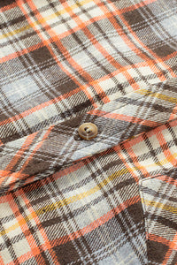 Fall Harvest Plaid Button Up Shirt