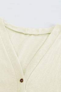 Buttercream Long Button Down Knit Cardigan